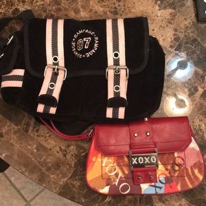 Rampage Purse and xox Clutch Bundle